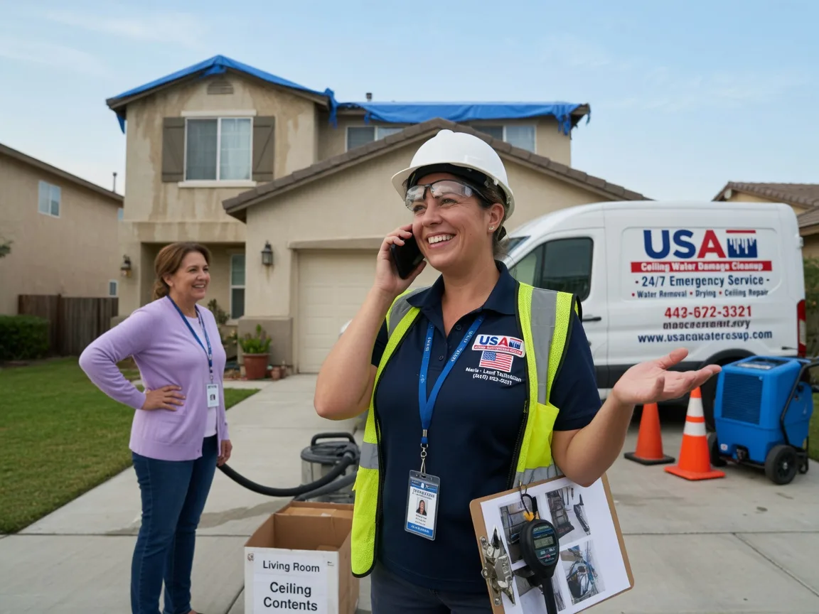 Ceiling Water Damage Restoration Rowena, TX FAQs